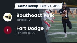 Recap: Southeast Polk  vs. Fort Dodge  2018