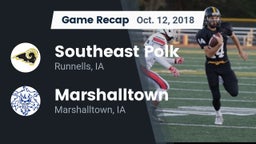 Recap: Southeast Polk  vs. Marshalltown  2018
