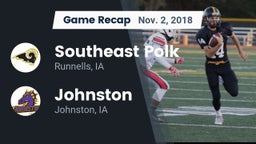 Recap: Southeast Polk  vs. Johnston  2018