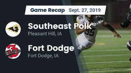 Recap: Southeast Polk  vs. Fort Dodge  2019