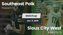 Matchup: Southeast Polk High vs. Sioux City West   2019