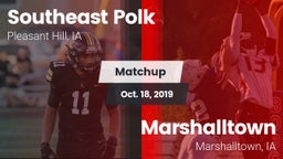 Matchup: Southeast Polk High vs. Marshalltown  2019