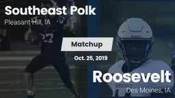 Matchup: Southeast Polk High vs. Roosevelt  2019