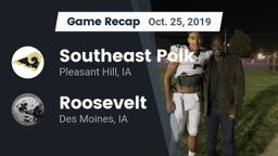 Recap: Southeast Polk  vs. Roosevelt  2019