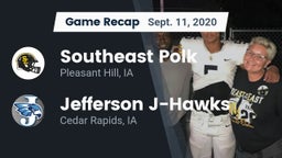 Recap: Southeast Polk  vs. Jefferson  J-Hawks 2020