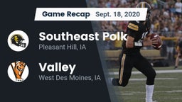 Recap: Southeast Polk  vs. Valley  2020