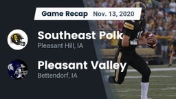 Recap: Southeast Polk  vs. Pleasant Valley  2020