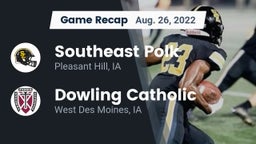 Recap: Southeast Polk  vs. Dowling Catholic  2022
