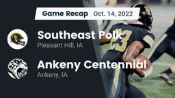 Recap: Southeast Polk  vs. Ankeny Centennial  2022