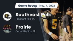 Recap: Southeast Polk  vs. Prairie  2022