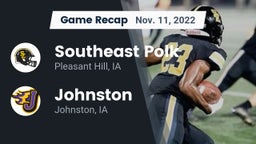 Recap: Southeast Polk  vs. Johnston  2022
