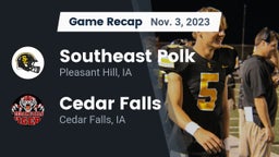 Recap: Southeast Polk  vs. Cedar Falls  2023