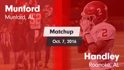 Matchup: Munford  vs. Handley  2016