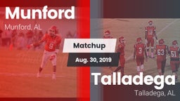 Matchup: Munford  vs. Talladega  2019