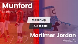 Matchup: Munford  vs. Mortimer Jordan  2019