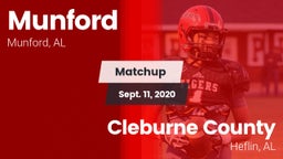 Matchup: Munford  vs. Cleburne County  2020