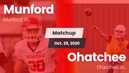 Matchup: Munford  vs. Ohatchee  2020