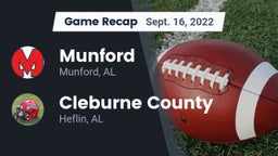 Recap: Munford  vs. Cleburne County  2022