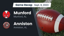 Recap: Munford  vs. Anniston  2023