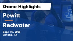 Pewitt  vs Redwater  Game Highlights - Sept. 29, 2023