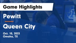 Pewitt  vs Queen City  Game Highlights - Oct. 10, 2023