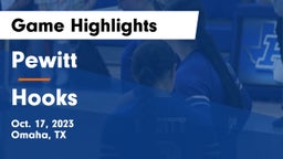 Pewitt  vs Hooks  Game Highlights - Oct. 17, 2023