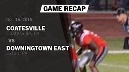 Recap: Coatesville  vs. Downingtown East  2015