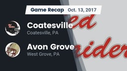 Recap: Coatesville  vs. Avon Grove  2017