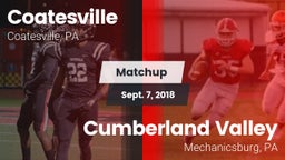 Matchup: Coatesville High vs. Cumberland Valley  2018