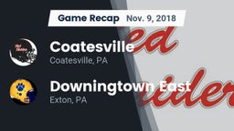 Recap: Coatesville  vs. Downingtown East  2018