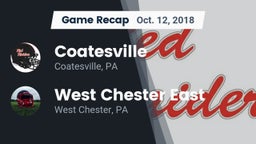 Recap: Coatesville  vs. West Chester East  2018
