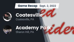 Recap: Coatesville  vs. Academy Park  2022