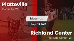 Matchup: Platteville High vs. Richland Center  2017