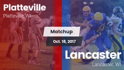 Matchup: Platteville High vs. Lancaster  2017