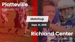 Matchup: Platteville High vs. Richland Center  2018