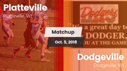 Matchup: Platteville High vs. Dodgeville  2018