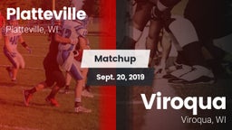 Matchup: Platteville High vs. Viroqua  2019