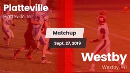 Matchup: Platteville High vs. Westby  2019