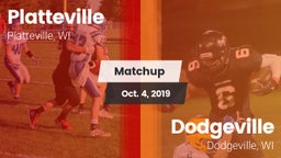 Matchup: Platteville High vs. Dodgeville  2019