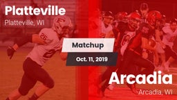 Matchup: Platteville High vs. Arcadia  2019