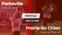Matchup: Platteville High vs. Prairie du Chien  2020