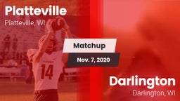 Matchup: Platteville High vs. Darlington  2020