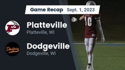 Recap: Platteville  vs. Dodgeville  2023