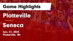 Platteville  vs Seneca  Game Highlights - Jan. 31, 2023