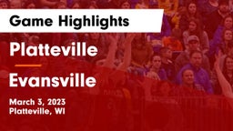 Platteville  vs Evansville  Game Highlights - March 3, 2023