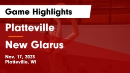 Platteville  vs New Glarus  Game Highlights - Nov. 17, 2023