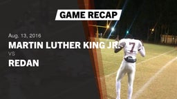 Recap: Martin Luther King Jr.  vs. Redan  2016