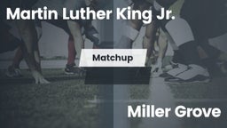 Matchup:  vs. Miller Grove 2016