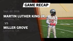 Recap: Martin Luther King Jr.  vs. Miller Grove  2016