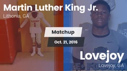 Matchup:  vs. Lovejoy  2016